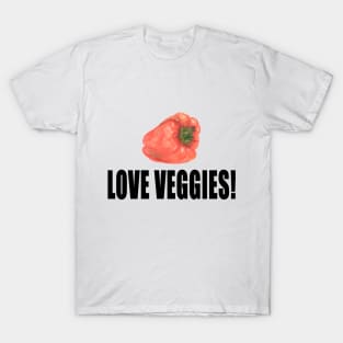 Love Veggies! Pepper Vegan Edition T-Shirt